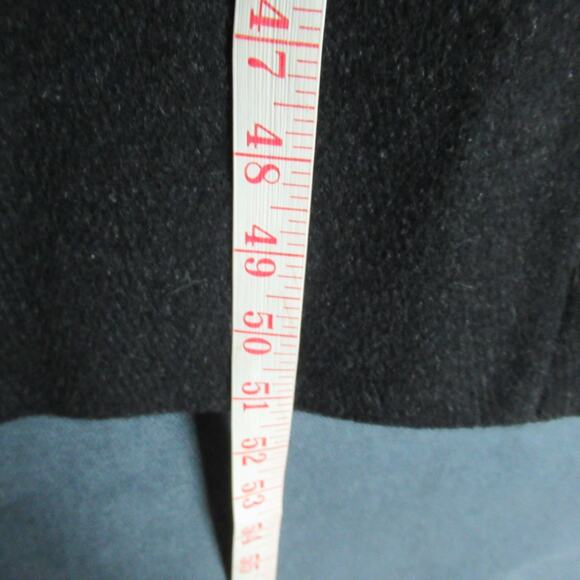 Vintage Andrew Fezza Overcoat Mens Size 44R Gray Wool Blend Old Money Lux Italy - Picture 3 of 7